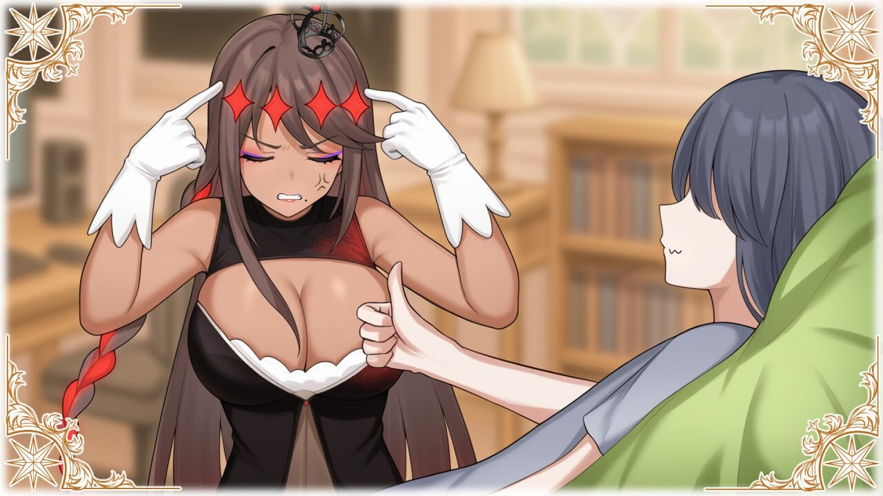 每天都跟召唤出的克苏鲁少女玩桌游 Everyday I play board games with a summoned eldri PC端 官中高清版 预览图