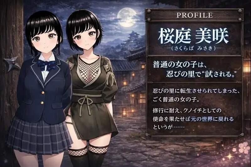 女忍者的心得就是要能忍受羞耻 くのいちの心得は恥ずかしさに耐えることです PC端 汉化版 预览图