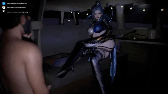 3D动态VAMXiang chu edge：175-永结无间-魏轻-观山海 动漫视频 预览图