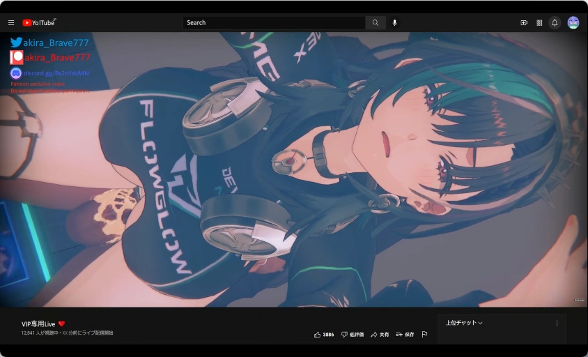 无敌建模/虚拟主播/神作 akira_Brave777 輪堂千速重制版 动漫视频 预览图