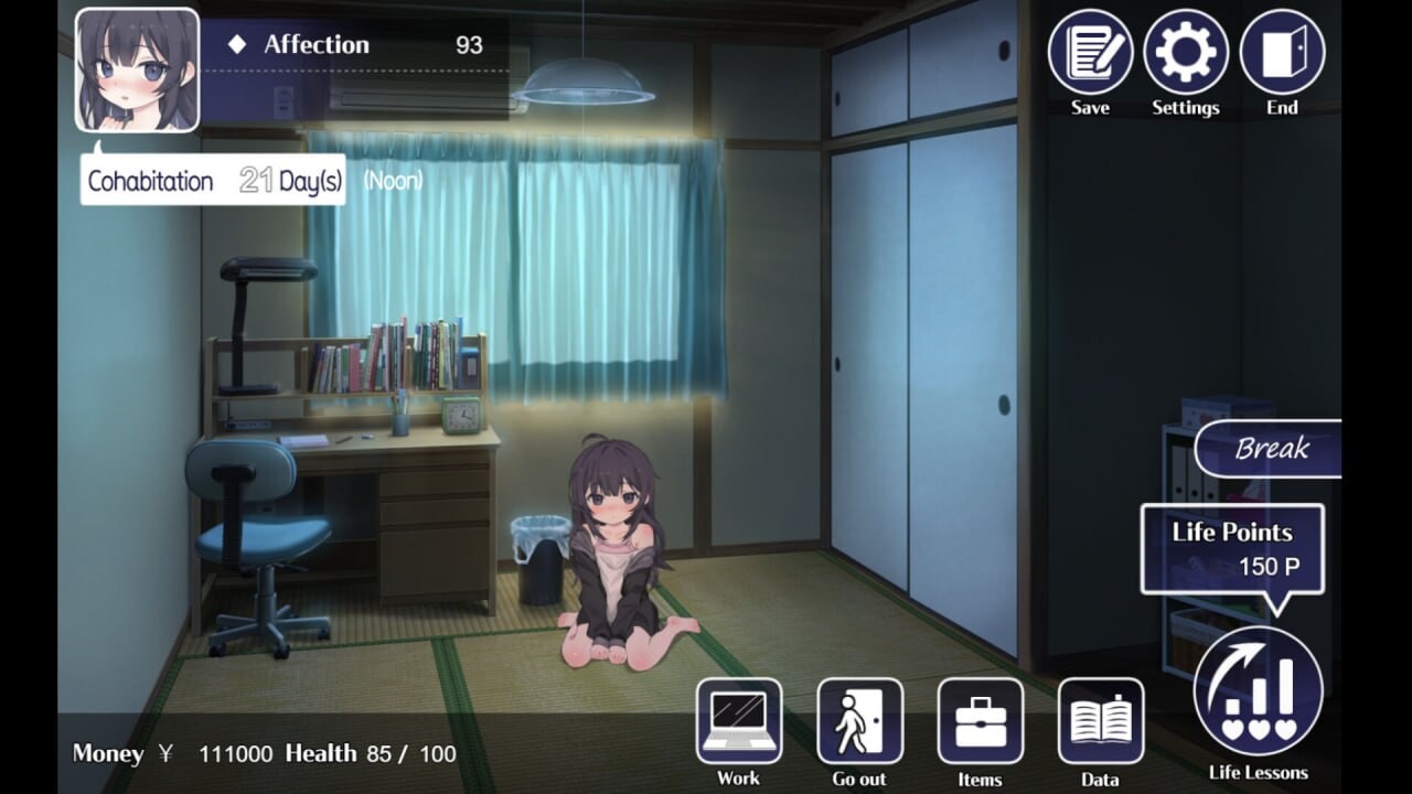 幸福家里蹲的养成方法Raising a Happy NEET PC端 官中版 预览图