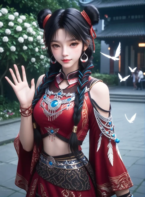 AI绘画白落衡-择天记 漫画图集 预览图