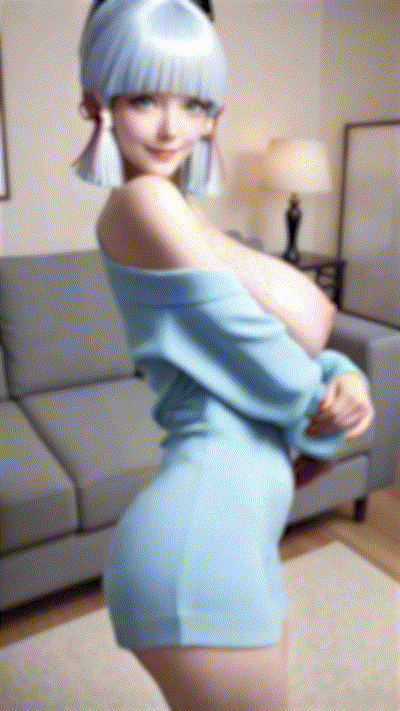 3DjianxingDjianyuanAI 原神 神里绫华Ayaka GiveMeMove OnlyDance 动漫视频 预览图