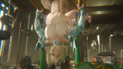 3DVideo_-Emma-Frost-in-the-Gym漫威艾玛 动漫视频 预览图