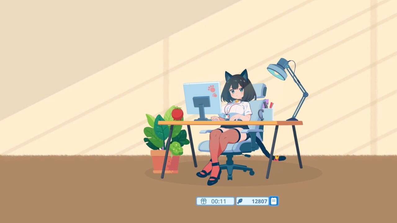 SLG官中PC 你同事 With Your Coworker 同僚猫のナイショなところ PC端 官中版 预览图