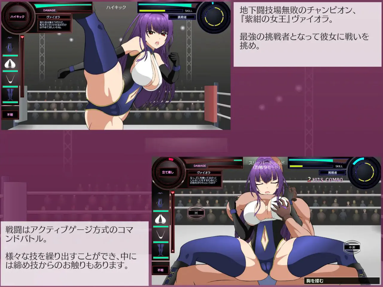 斗技女王维奥拉/闘技女王ヴァイオラ PC端 汉化版 预览图