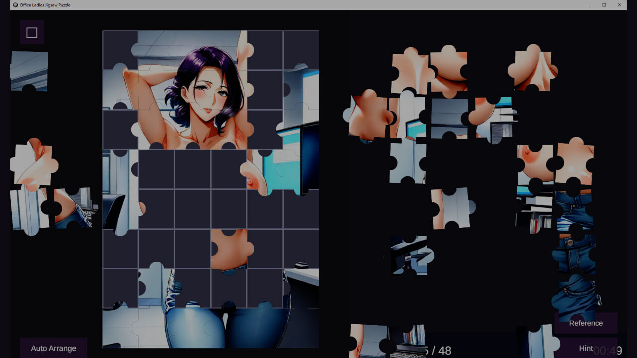 SLG官中PC 上班族女性拼图 Office Ladies Jigsaw Puzzle PC端 官中版 预览图