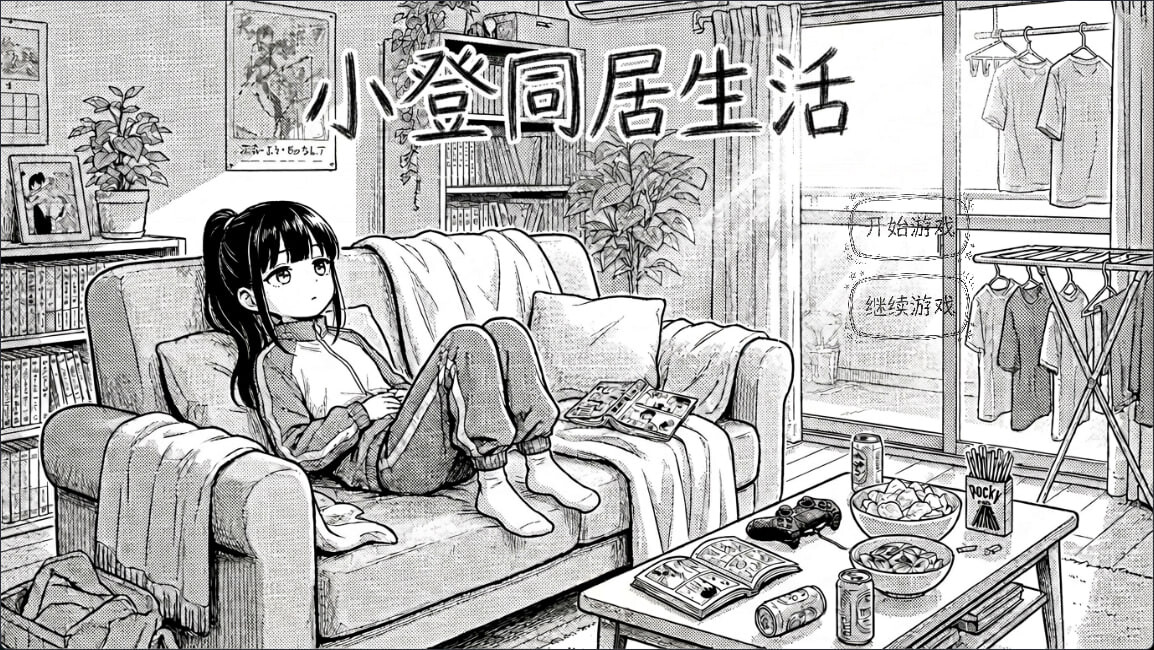 SLG官中PC 小登同居生活 v0.2 PC端 官中版 预览图