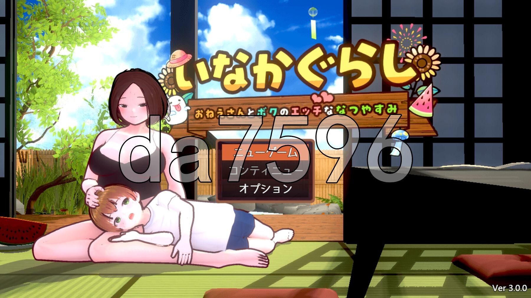 田乡生活 姐姐与我的剧情暑假 田舎ぐらし おねえさんとボクのエッチな夏休み v3.0.0 PC端 AI汉化版 预览图
