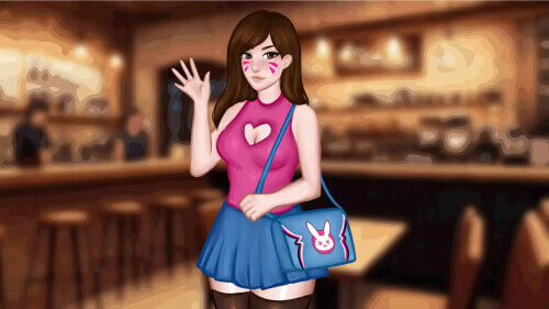 与D.Va约会 A Date with D.Va v0.4 双端 AI汉化版步兵 预览图