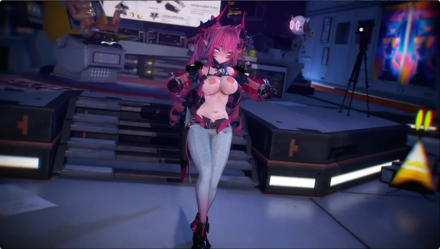 终末地同人/3D/神作/舞蹈明日方舟：终末地伊冯舞蹈两部 动漫视频 预览图