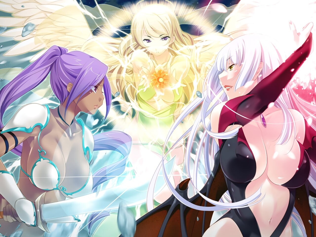 天使 恶魔 精灵和我 Angel, Devil, Elf and Me! 双端 预览图