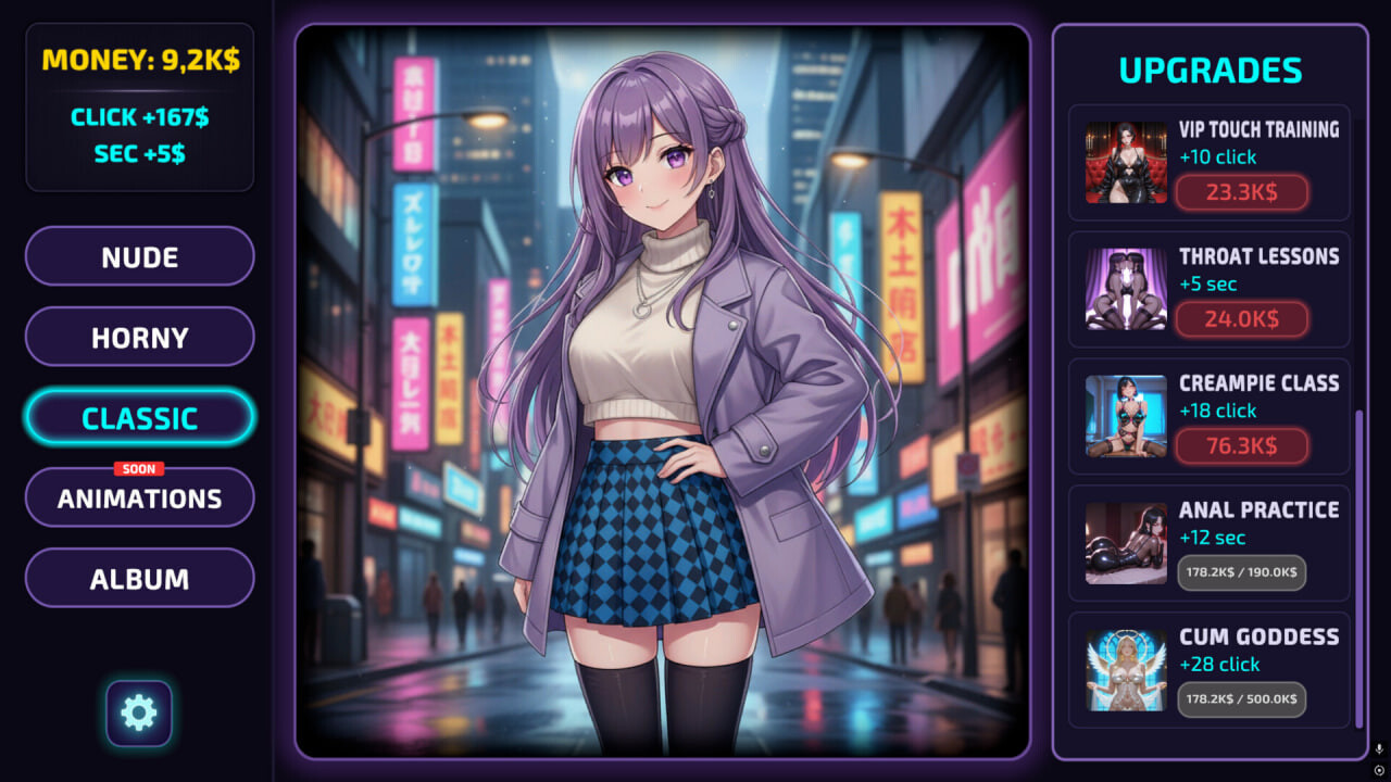 SLG官中PC 我的好色动漫女孩 My Horny Anime Girls v2.5 PC端 官中版 预览图