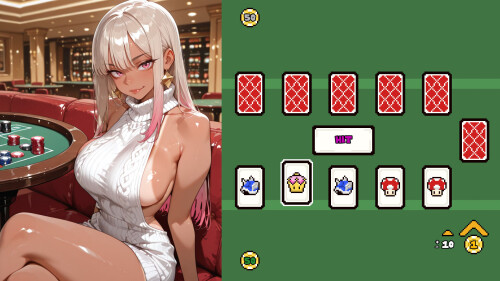 红心扑克的公主 Princess Hearts Poker v0.3 双端 AI汉化版 预览图