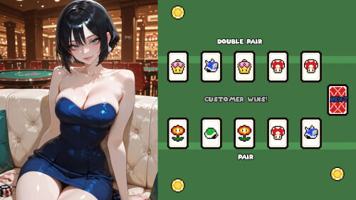 红心扑克的公主 Princess Hearts Poker v0.3 双端 AI汉化版 预览图