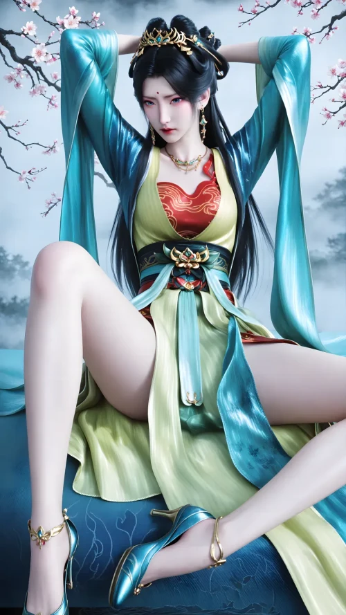 AI绘画吴懿-剑来 漫画图集 PC端 预览图