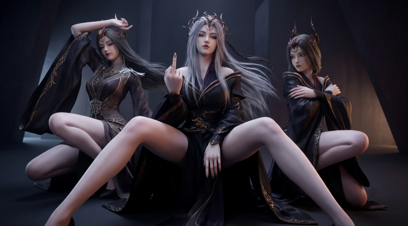 AI动漫 260723师兄啊师兄-云霄 九曲黄河大阵音璃 漫画图集 PC端 预览图