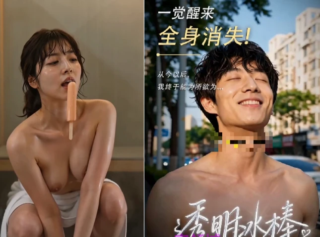 AI动画第1-5集 透明人 JJ 变冰棒 浴室狂草妹妹 漫画图集 PC端 预览图
