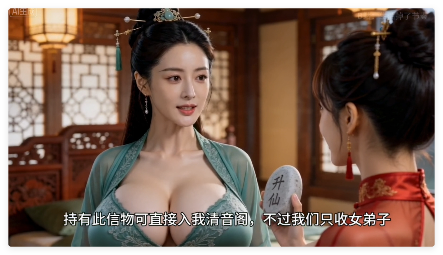 AI真人短剧 我三个奶妈下副本 1-4合集 动漫视频 PC端 预览图