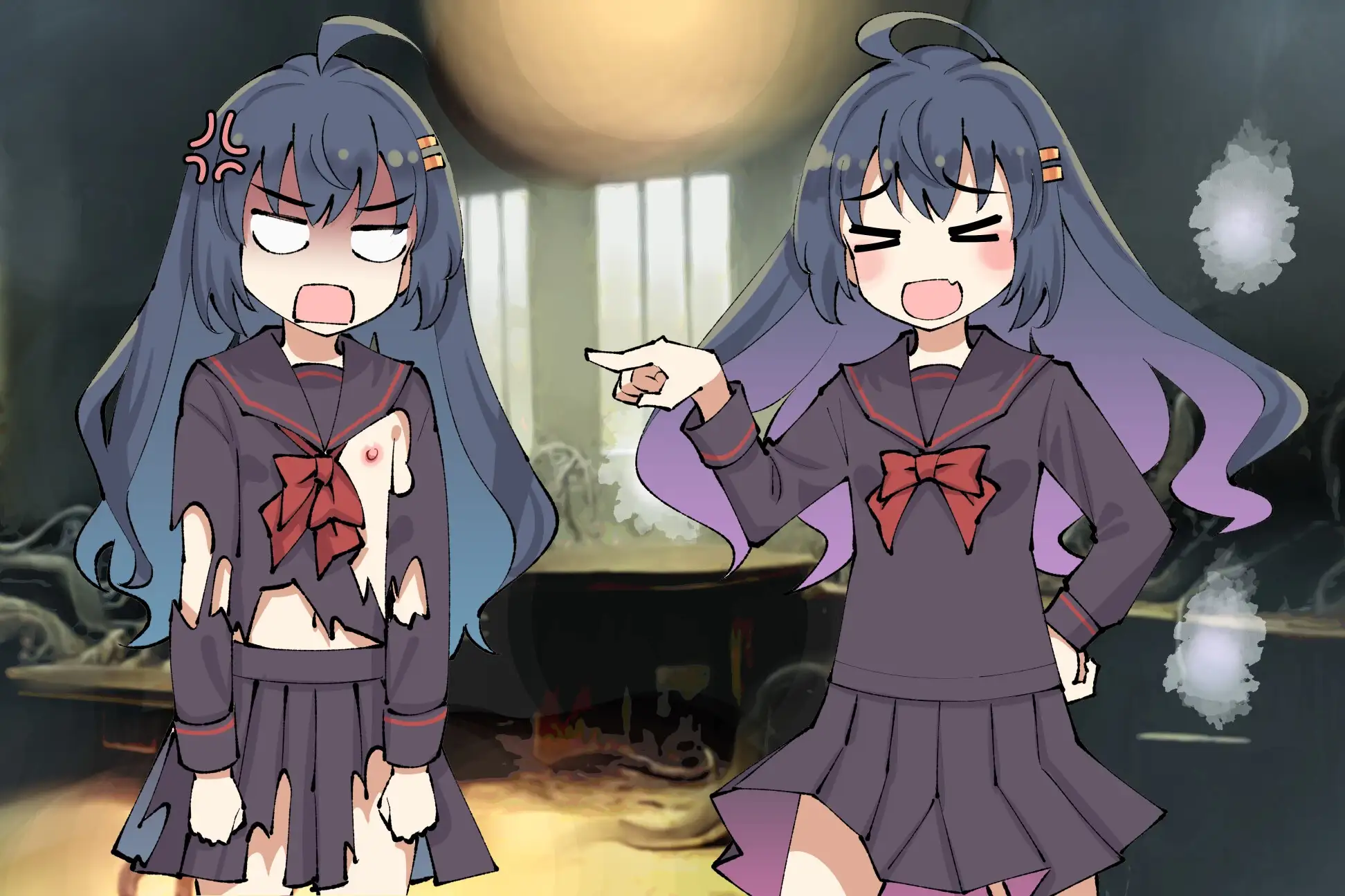 侦探新花：诅咒的驱魔师 淫界探偵アラカ～JK退魔師ミステリ風ADV～ 1.0 双端 官中高清版 预览图