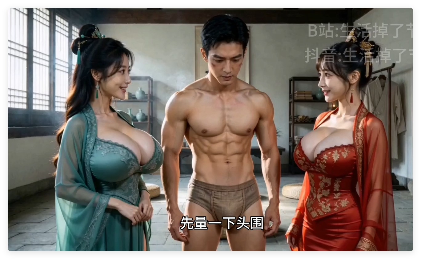 AI真人动画 我三个奶妈下副本第5-8集 动漫视频 PC端 预览图