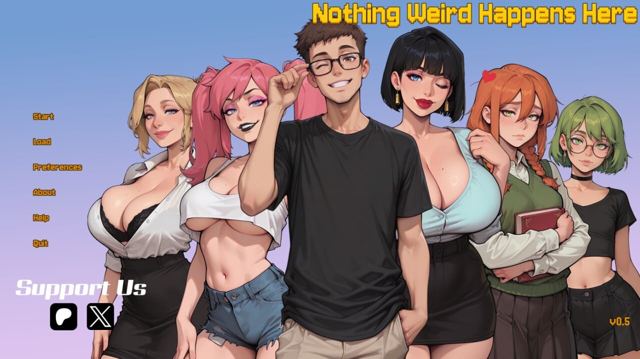 无事发生 Nothing Weird Happens Here v0.5.4 双端 汉化版 预览图