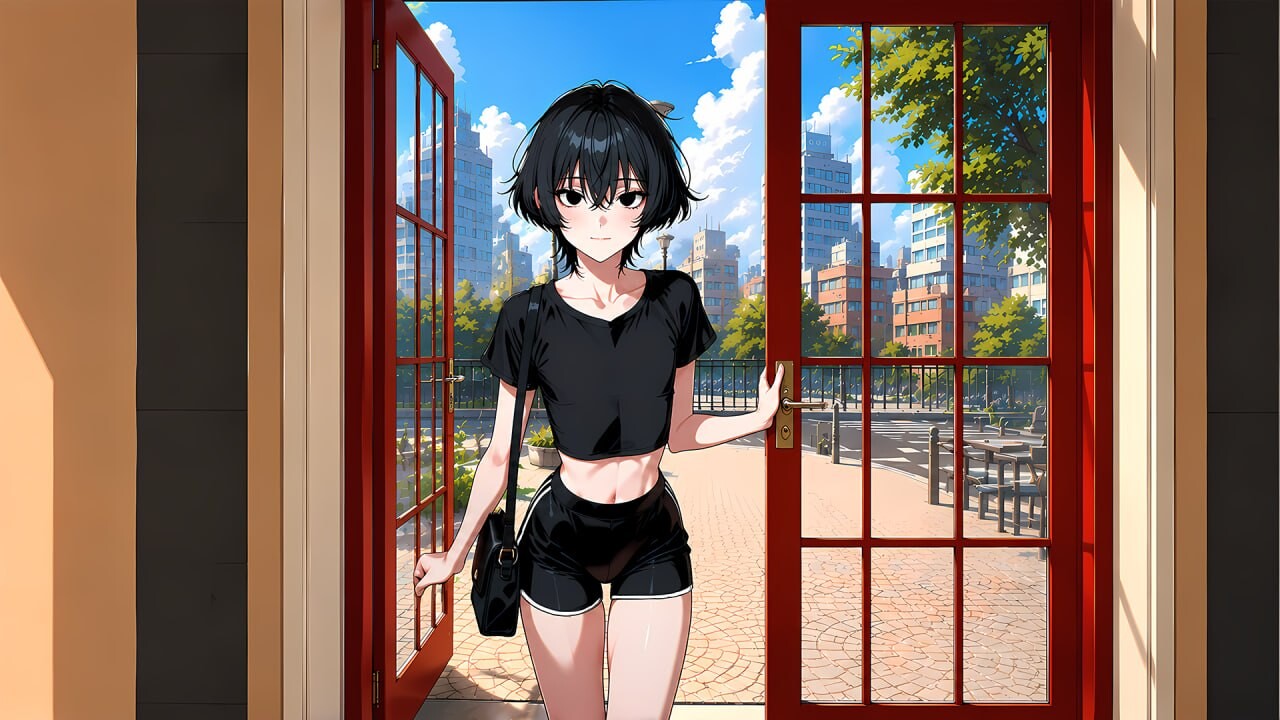 门口的伪娘 Femboy at My Door V1.0 双端 汉化版 预览图
