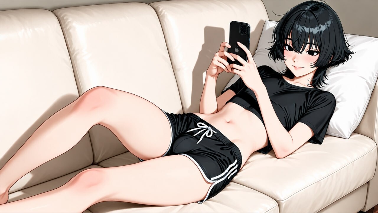 门口的伪娘 Femboy at My Door V1.0 双端 汉化版 预览图