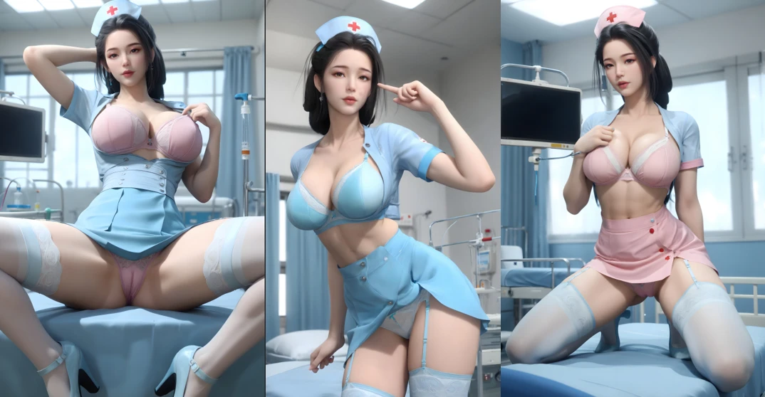 AI动漫 260727我师兄实在太稳健了-蓝灵娥 护士呼呼 漫画图集 PC端 预览图