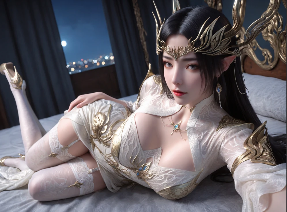 AI动漫爱琳 斗罗大陆2 雪帝+山海经雒灵+元瑶+火灵儿采桑女 漫画图集 PC端