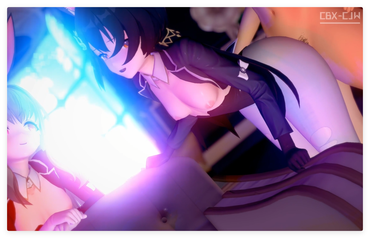 MMD CBX-CJW8月2新作 星穹铁道 克拉拉&云璃 动漫视频 PC端 更新版 预览图
