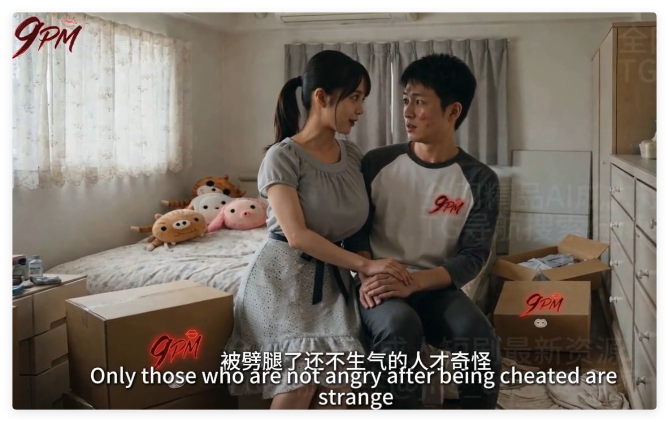 AI真人合集 老公要求别人互动我1-10合集 动漫视频 PC端