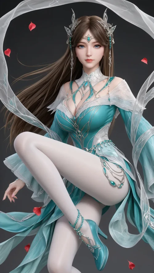 AI绘画宁荣荣-斗罗大陆 漫画图集 PC端 预览图