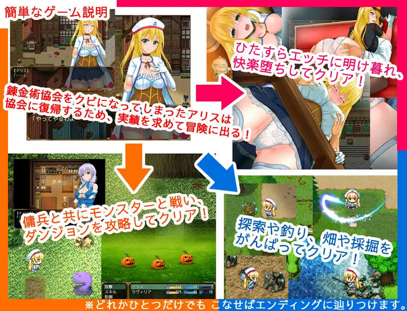 炼金冒险谭~材料当然是要自产自销啦~（アルケミストクエスト 錬金術の材料はやっぱり特殊元 PC端 预览图