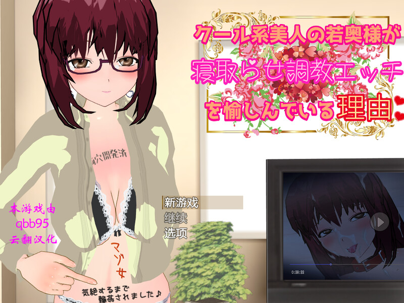 冷酷的美女已婚角色让人情感冲突并享受养成的理由！（クール系美人の若奥様が情感波折らせOエッチを愉しんでい PC端 预览图