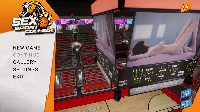 互动SLG/3D作品/全动态 性运动学院（ Sport College）STEAM官中 PC端 官中更新版 预览图