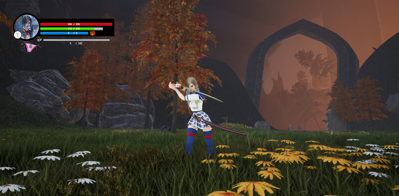 动作ACT/3D作品/全动态 性感武士刀（y Katana） Build.16450624 STE PC端 更新版 预览图
