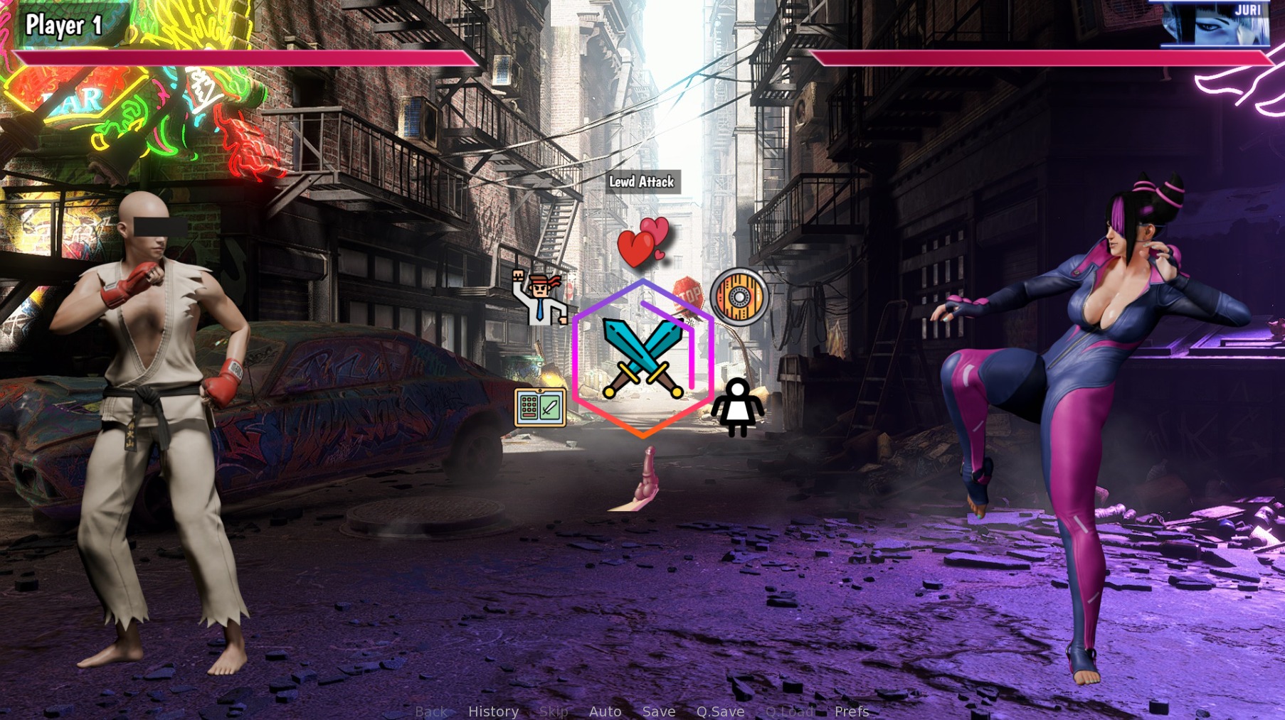 街头斗士：成人游乐场战斗/Street Brawler: Adult Playground Battl PC端 汉化版 预览图
