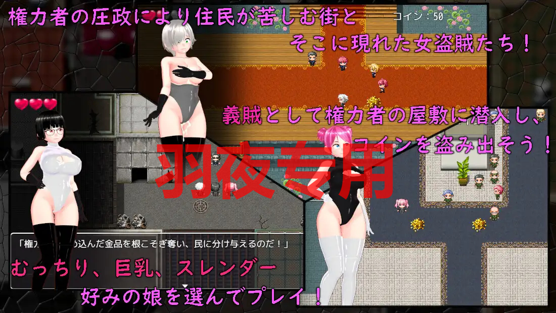 盗っ人娘と剧情屋敷 PC端 更新版 预览图