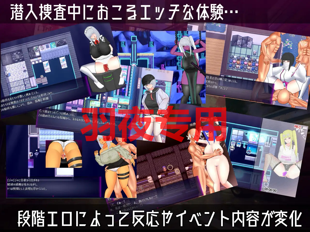UNDER COVER ~サイバーパンク剧情RPG~ PC端 更新版 预览图
