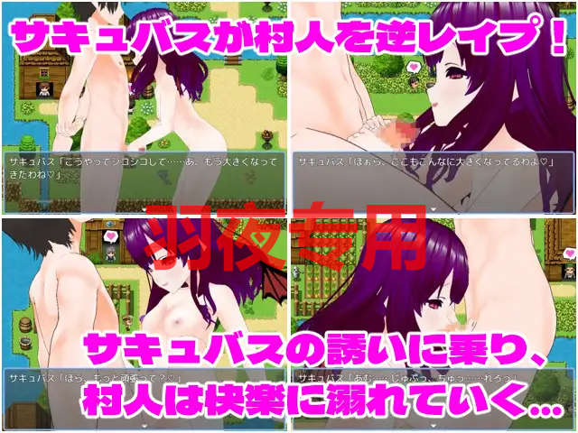 村人狩り～村人全員サキュバスに逆レイプされるRPG～ PC端 更新版 预览图
