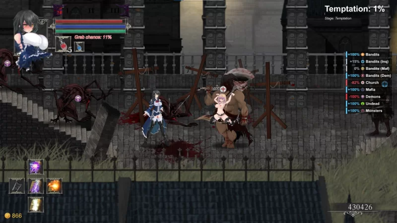 魔女复仇之夜 “地狱之门：堕入黑暗” Night of Revenge “HELLGATE: Descent Into Darkness” 大型M v1.2.4 PC端 AI汉化版 预览图