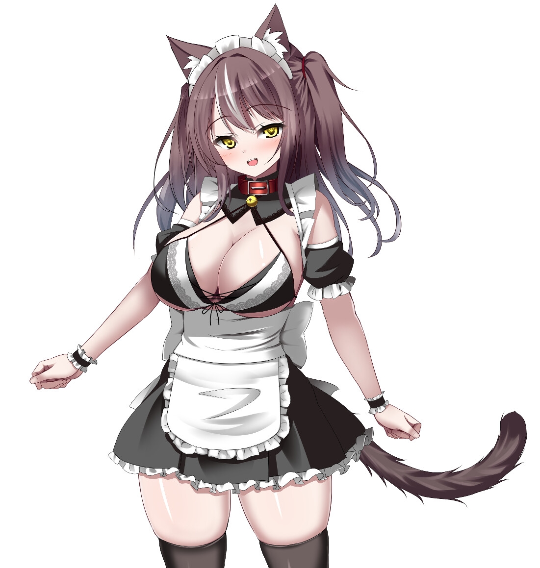 我开始养一只猫耳女仆当宠物~和猫耳女仆的甜蜜同性生活~ 猫耳メイドを飼いはじめました ～猫耳メイドとのイチャラブ同性生活～ PC端 日文原版 预览图