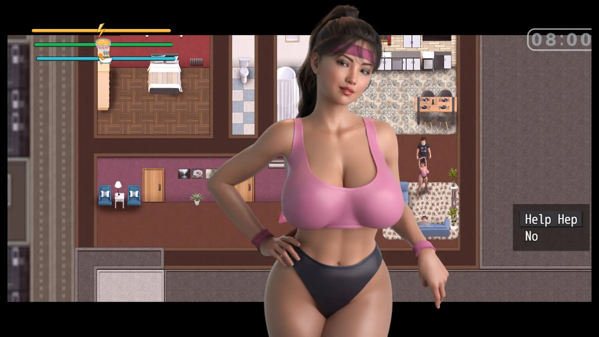 I’m Falling for My y Neighbor: And Her Drunk Husband Has No Clu PC端 AI汉化版 预览图