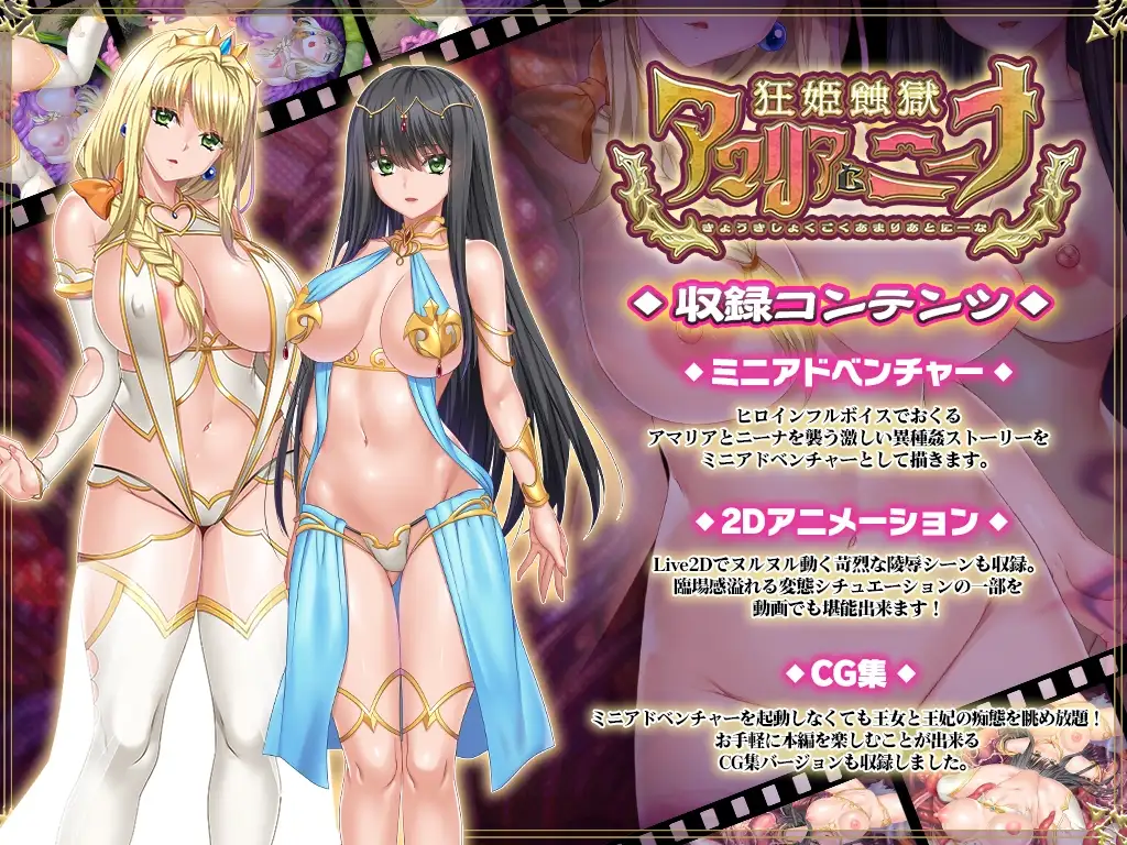 狂姬蚀狱 阿玛莉亚与妮娜 狂姫蝕獄 アマリアとニーナ 正式版+动画+CG包 PC端 更新版 预览图