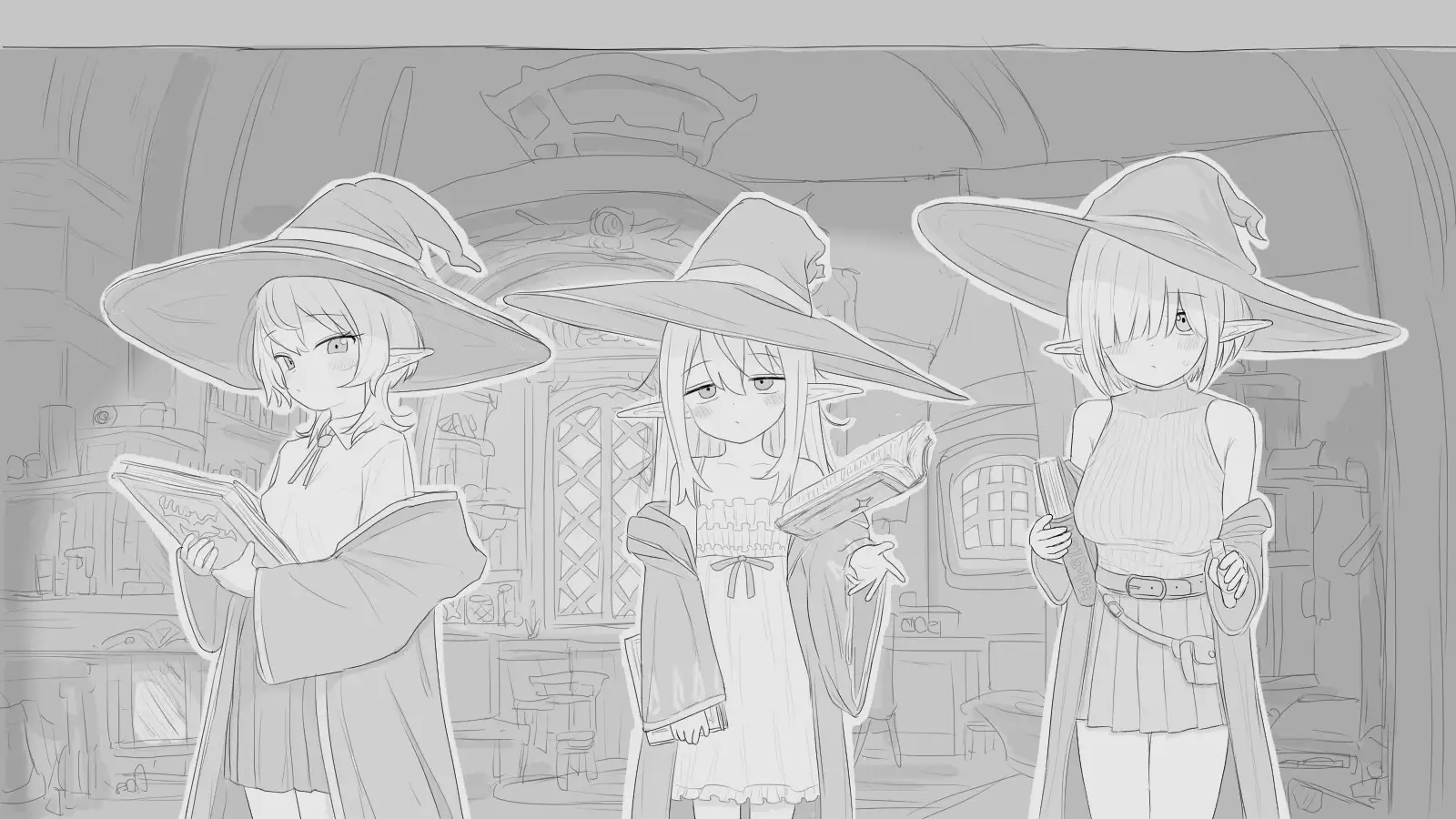 与隐居魔女的30天 隠居魔女との30日間 叶酱个人汉化版 PC端 预览图