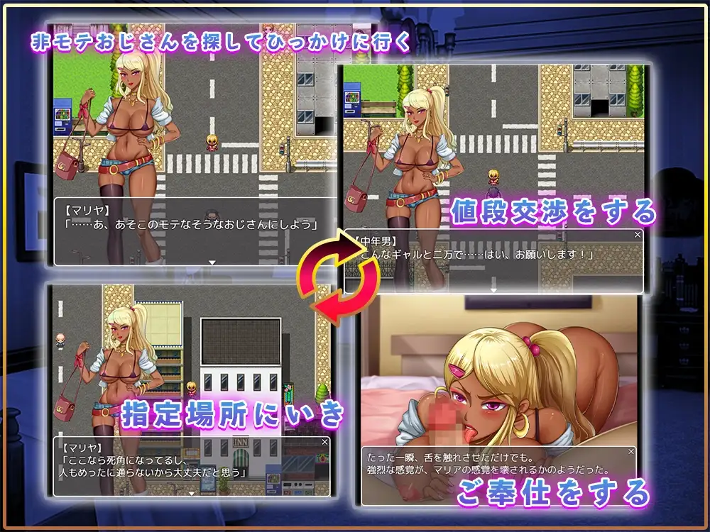 辣妹狩猎 ギャル喰い PC端 AI汉化版 预览图