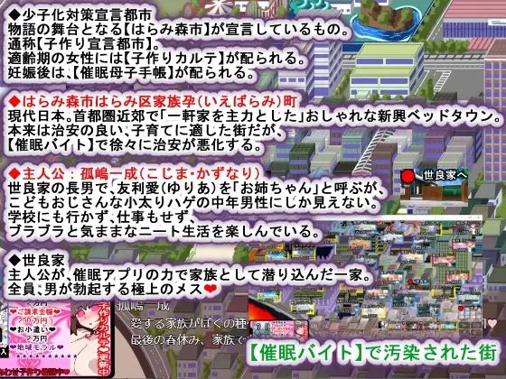 心理剧情家族计划S-订阅制心理剧情防卫术 催○家族計画S――理想の家族の守り方・サブスク催○防衛 精翻汉化版 PC端 预览图
