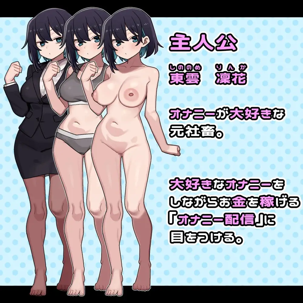 东云凛花想靠自我安抚赚钱！/東雲凜花はひとりえっちで稼ぎたい! PC端 AI汉化版 预览图