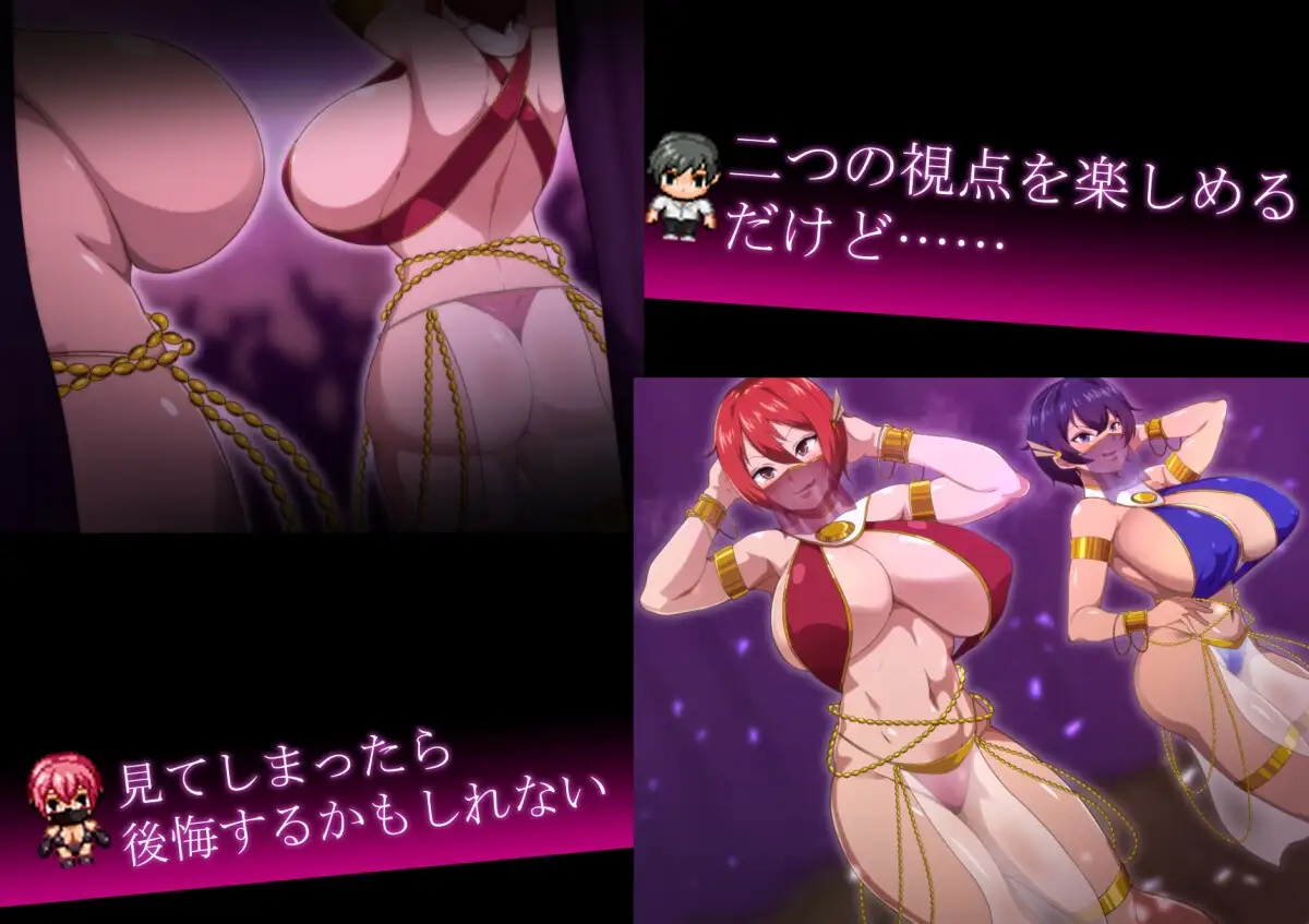 月夜下闪耀的赤红之花 月夜に輝く赤い華 PC端 AI汉化版 预览图
